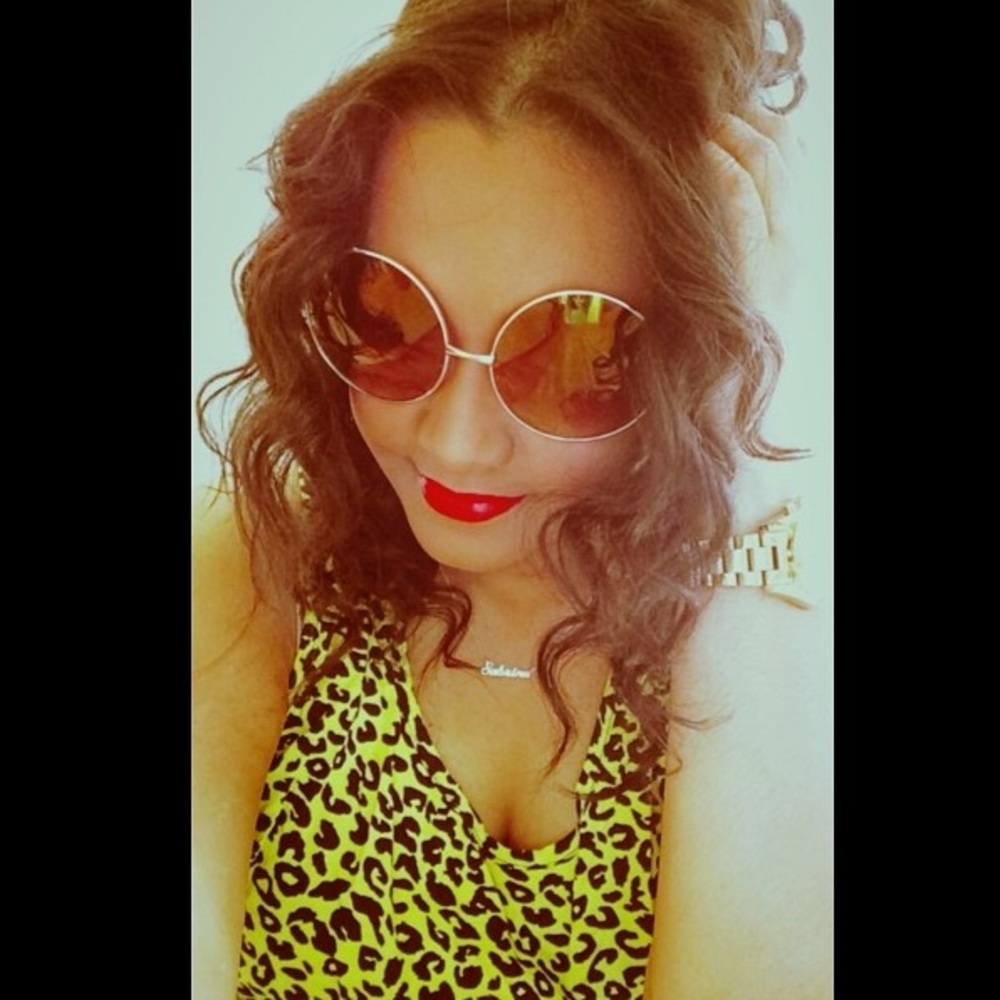 Gold Round Sunnies